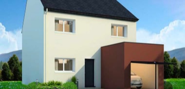 Maison avec garage